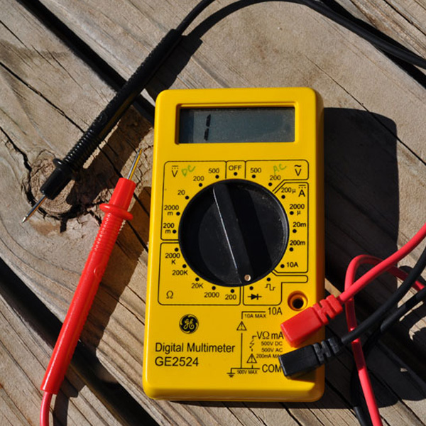 Digital multimeter continuity test Digital multimeter continuity test