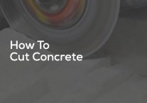 How To Cut Concrete