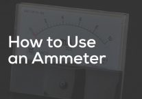 How to use an ammeter